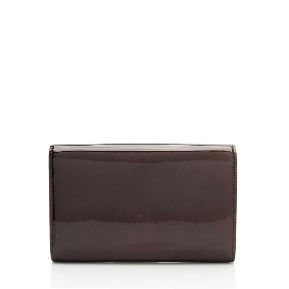Saint Laurent Patent Leather Monogram Uptown Chain Wallet - Picture 3 of 11